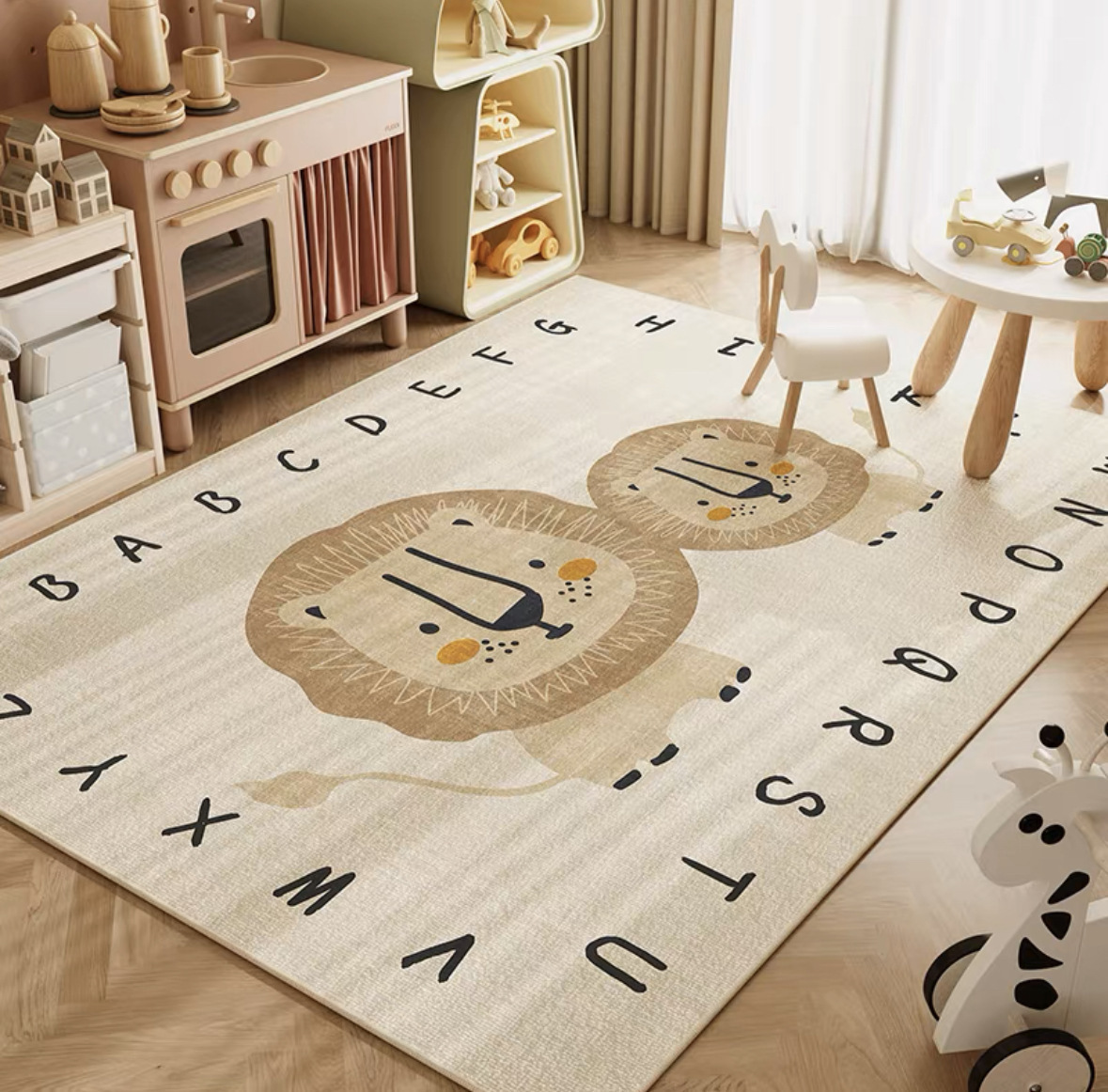 Baby Nursery Neutral - Mata do raczkowania dla dzieci VIKAMA,