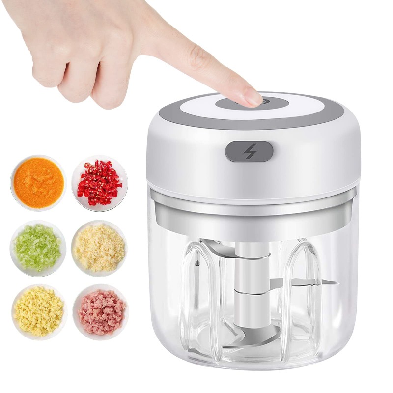 Baby Food Processor - Elektryczny rozdrabniacz do czosnku 250 ml,
