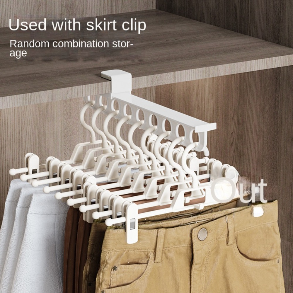 Drawer Dresser White - Nowy wielofunkcyjny składany wieszak przenośny, składany