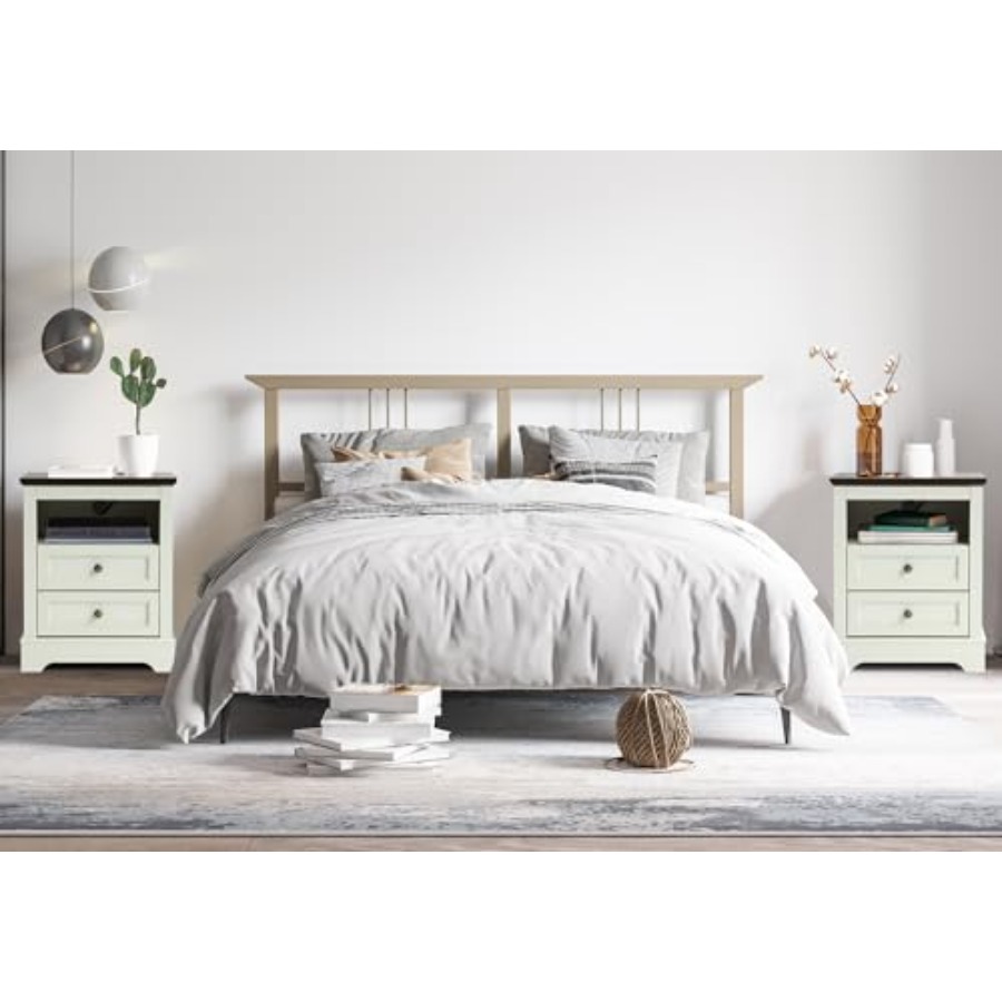 Zestawy mebli do sypialni w st – Drawer Dresser White recenzja i cena
