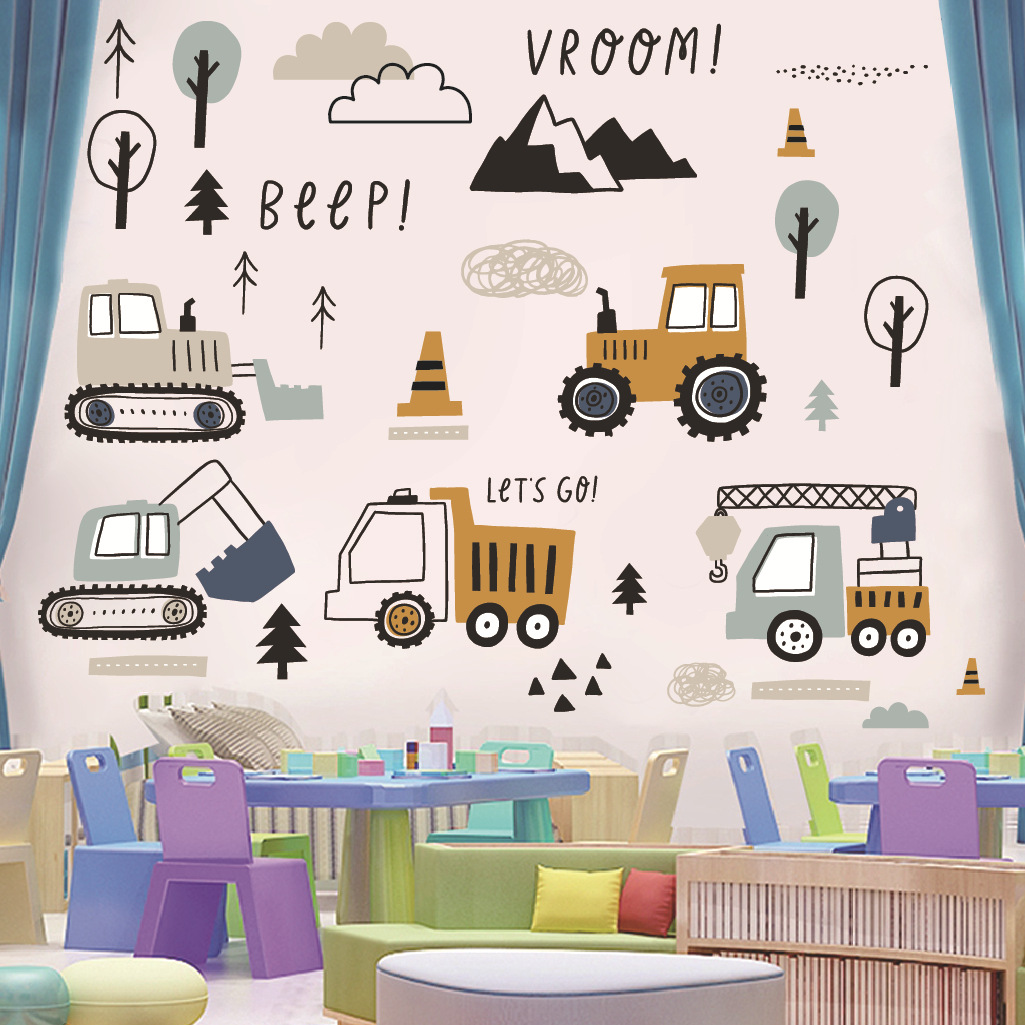 Kreskówka Koparka Inżynieria S – Baby Nursery Needs recenzja i cena