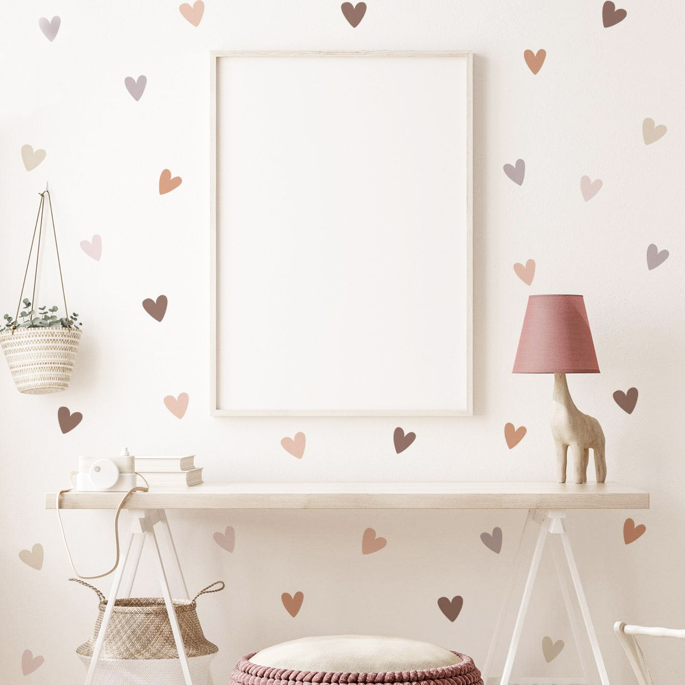 Naklejka ścienna Morandi Scatt – Baby Nursery Neutral recenzja i cena