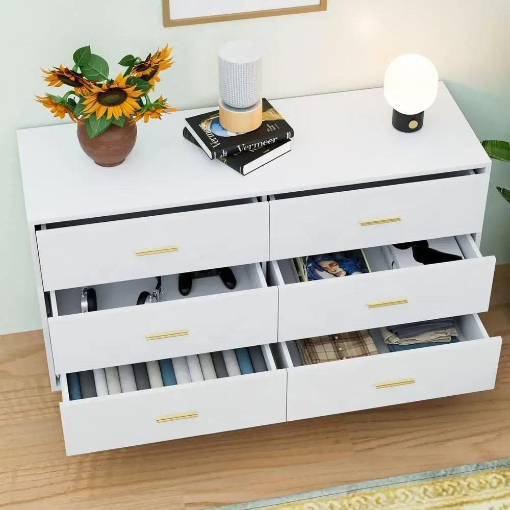 Biały 3-częściowy zestaw do sy – Drawer Dresser White recenzja i cena