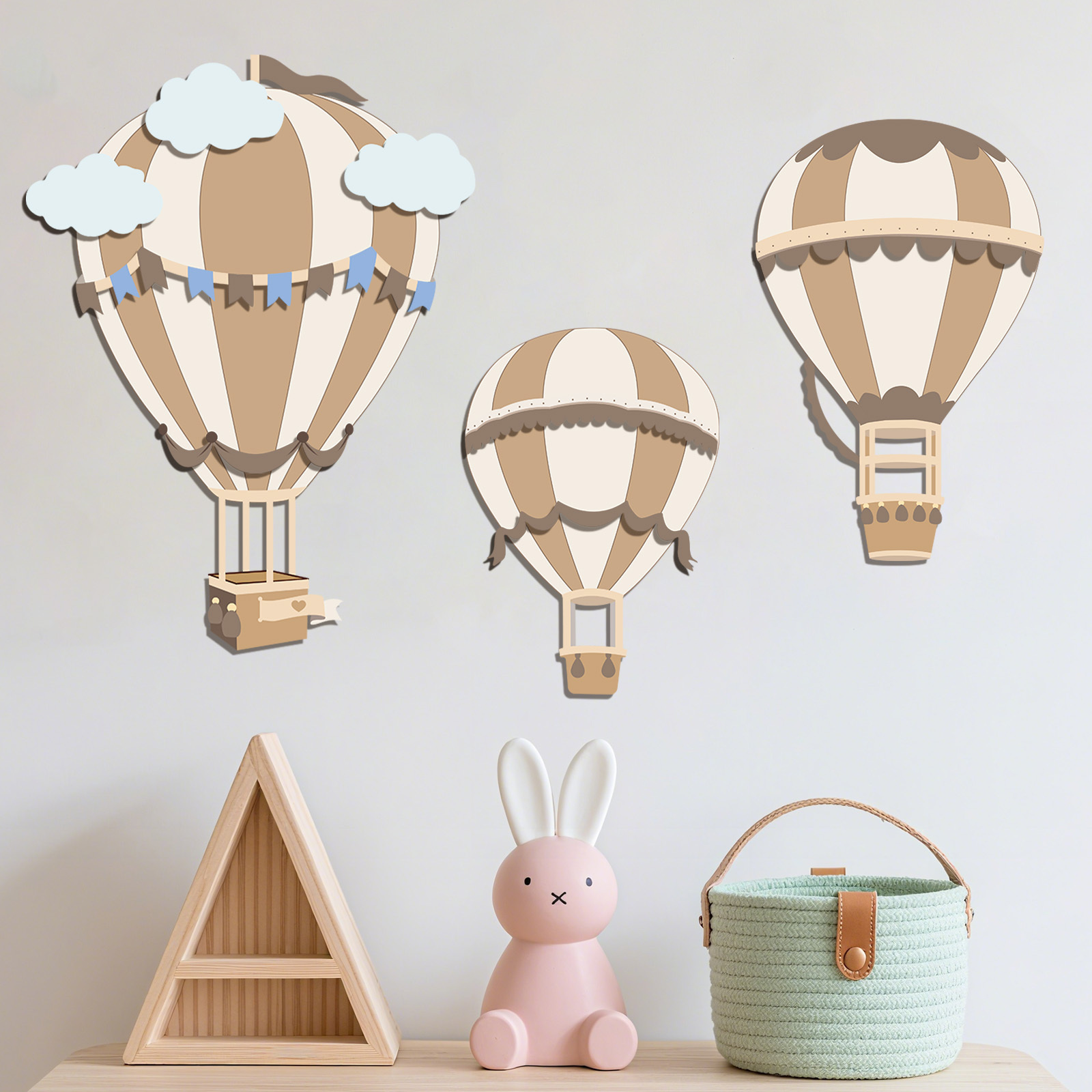 Neutralny drewniany wystrój śc – Baby Nursery Neutral recenzja i cena
