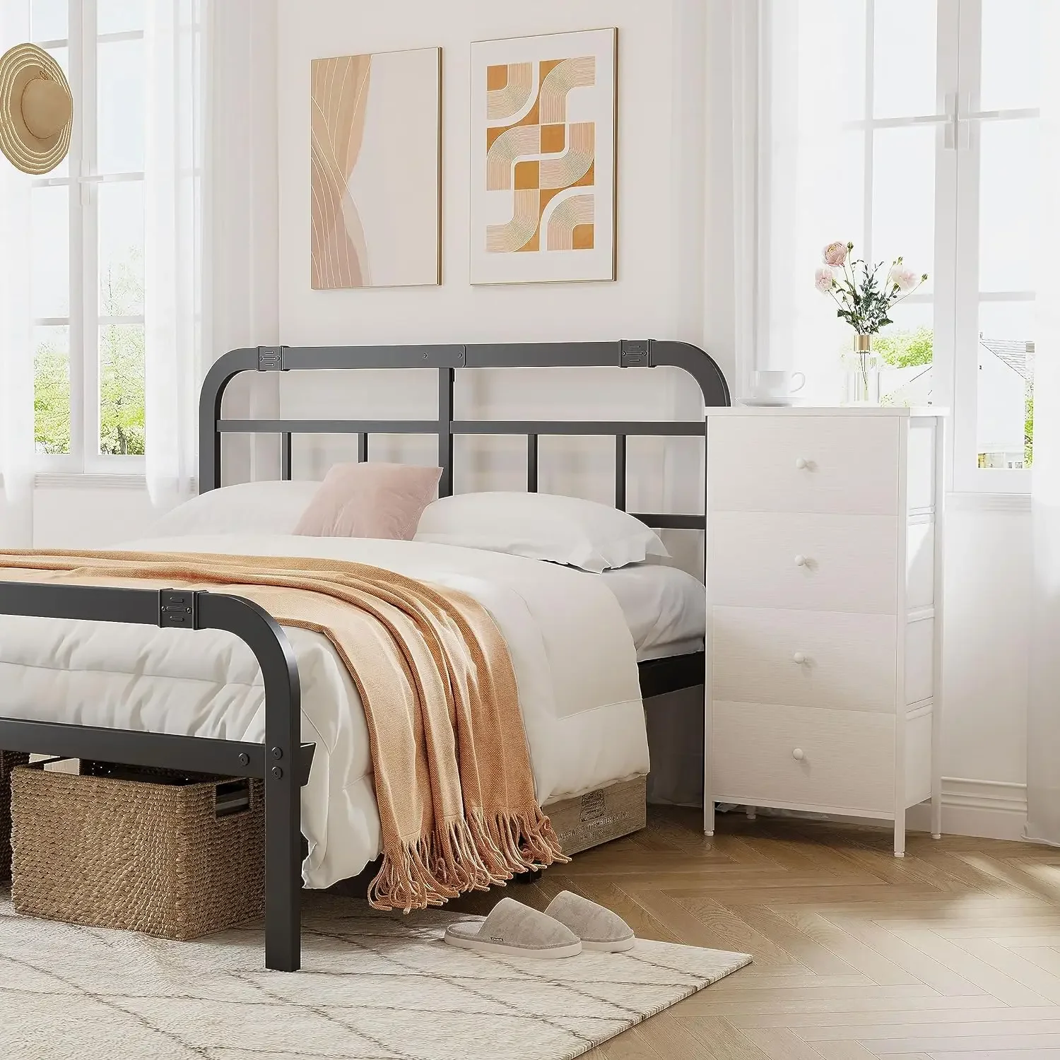 Mała biała komoda do sypialni, – Drawer Dresser White recenzja i cena
