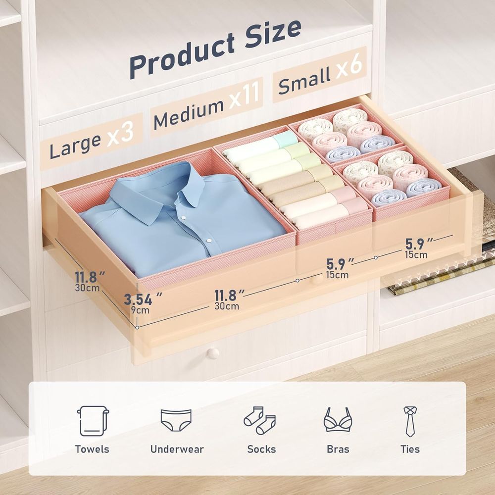 Organizery na ubrania, 20 sztu – Baby Nursery Closet Organization recenzja i cena