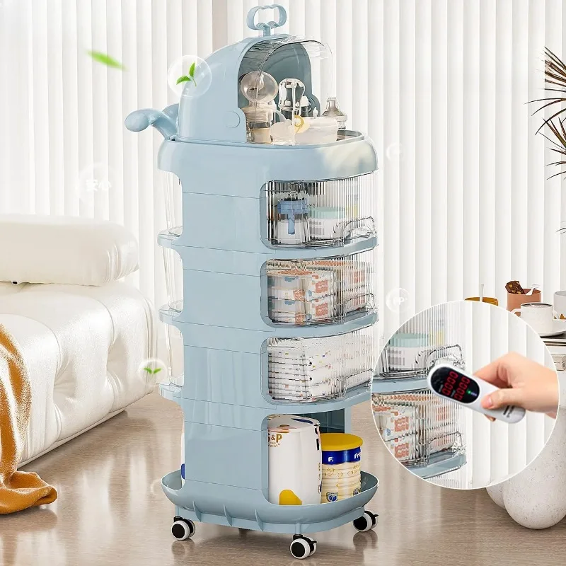 3-poziomowy wózek organizer na – Baby Nursery Mobile recenzja i cena