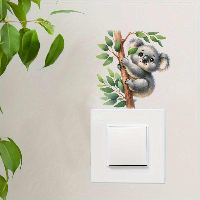 Urocza naklejka ścienna z koal – Baby Nursery Mural Wallpaper recenzja i cena