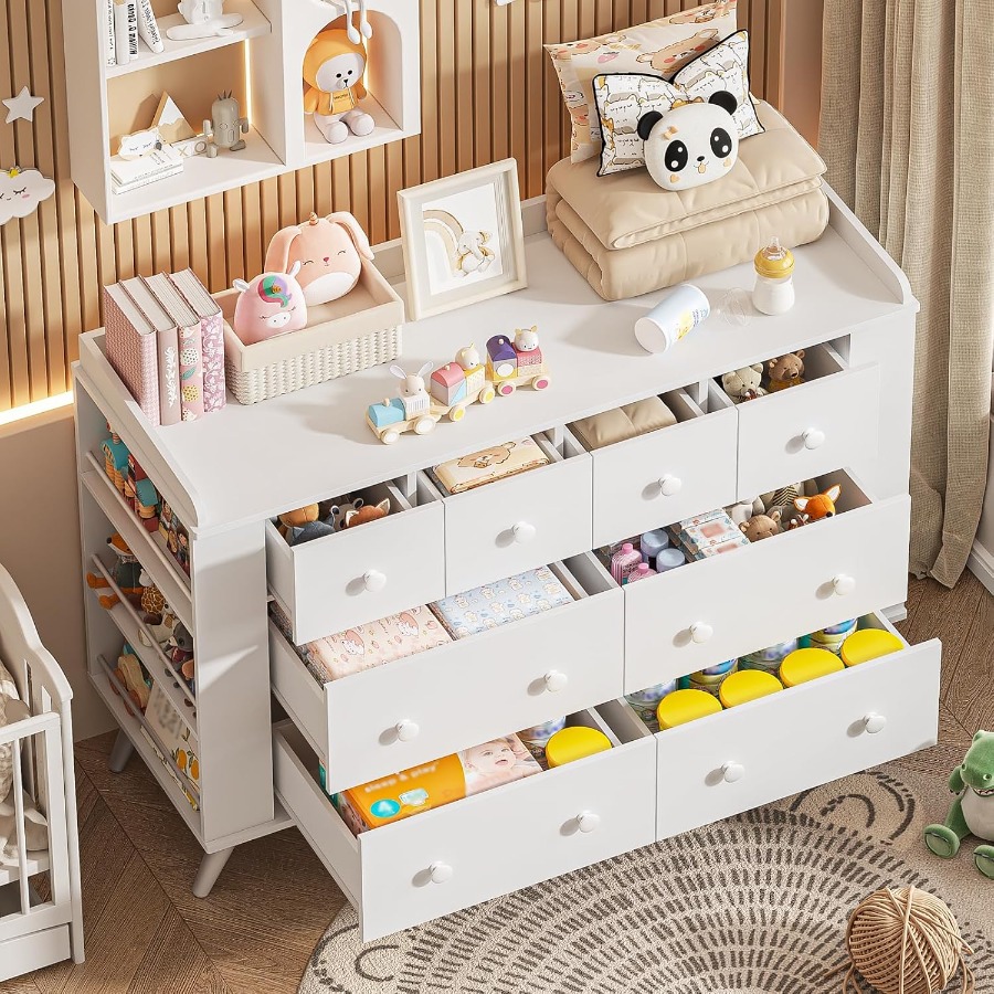 Komoda dla dziecka, komoda z 8 – Baby Nursery Design recenzja i cena