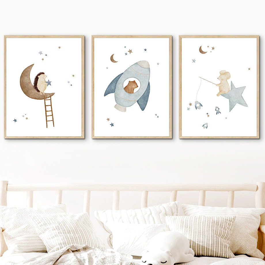 Zwierzęta kreskówkowe Mural ar – Baby Nursery Needs recenzja i cena